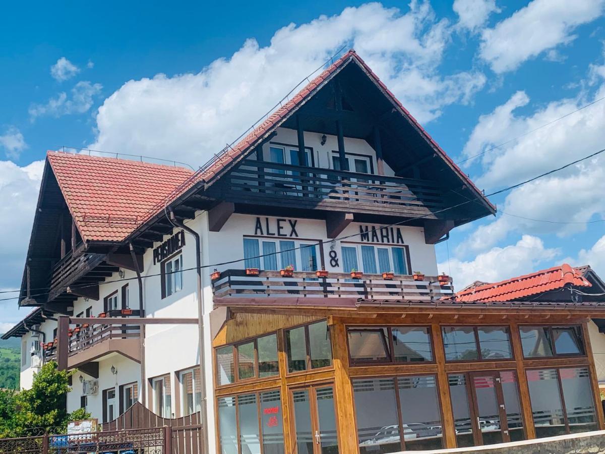 Alex & Maria Hotel Carpinisu Bagian luar foto